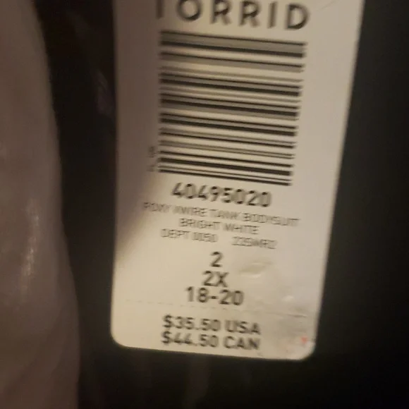 White torrid body suit - Picture 3 of 3